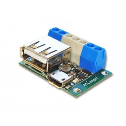 RSLogger Module - embeddable serial RS232 data logger & recorder.