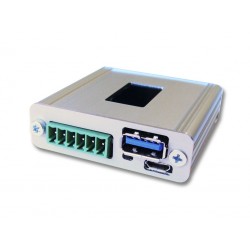 RSLogger PRO Industrial - RS232 logger serial recorder. Ethernet. PoE.