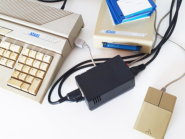 Atari ST 520 & SF314 PSU by Electroware