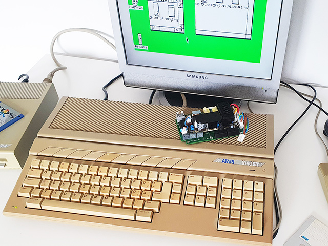Atari ST internal PSU before installation.