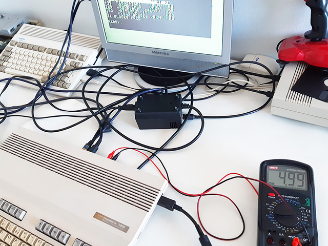 New C64 PSU compared to the original Commodore PSU